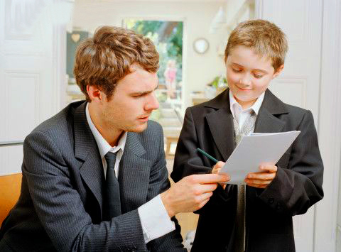 Padre e hijo continuidad y desarrollo de una empresa familiar